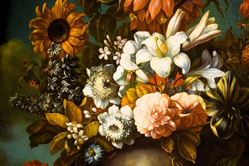 "Nature morte au vase de fleurs"